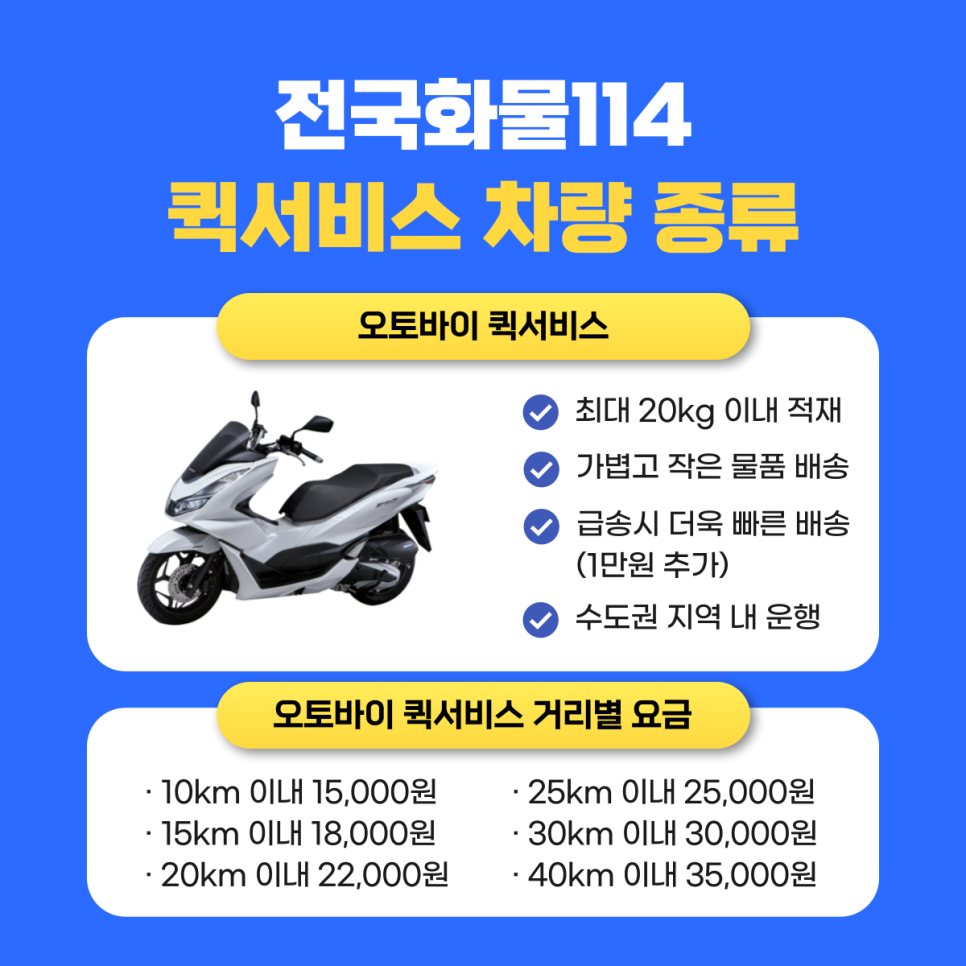 오토바이퀵서비스